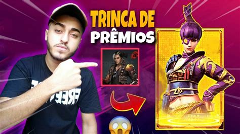 Free Fire Ao Vivonovo Evento Trinca De Pr Mios Live On K