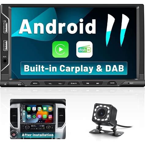 Hikity Android Autoradio Din Apple Carplay Dab Dab Ecran