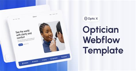 Styleguide Optic X Webflow Ecommerce Website Template