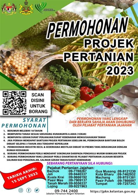 Permohonan Penyertaan Projek Pembangunan Pertanian Dibuka Edubestari