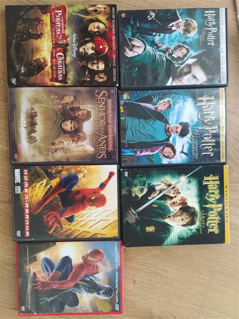 Dvds Harry Potter Homem Aranha Senhor Dos Aneis Lourinh E Atalaia