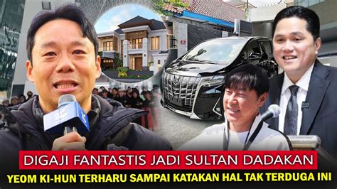 JADI SULTAN DADAKAN PSSI Siapkan Gaji Fasilitas Selangit Untuk Yeom