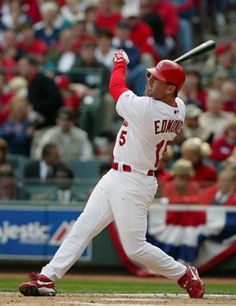 Jim Edmonds | Cardinals baseball, Baseball, Mlb baseball