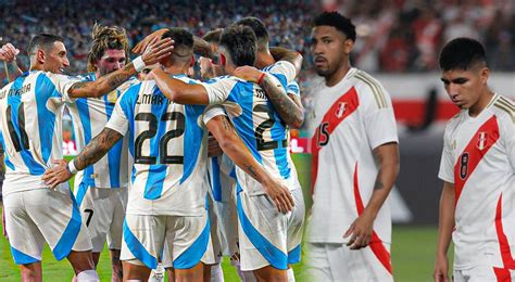 Resultado Perú Vs Argentina Copa América 2024 Quién Ganó El Partido