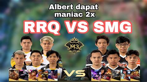 Albert Dapat Maniac Lawan Team Smg Req Hoshi Vs Team Smg M Hari