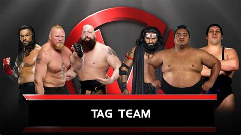 Roman Reigns Brock Lesnar Big Show Vs Yokozuna Andre The Giant