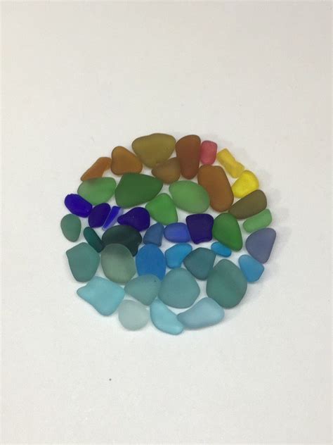 Sea Glass Medley Genuine Sea Glass Gems For Sea Glass Jewelry Etsy Sea Glass Mosaic Sea