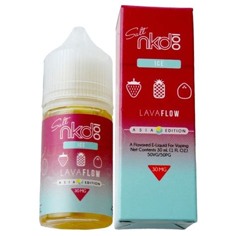 Jual Liquid Vape Naked Asia Lava Flow Ice Saltnic Mg Ml By Naked Usa Shopee Indonesia