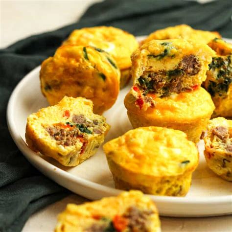 Sausage Egg And Cheese Muffins Suebee Homemaker