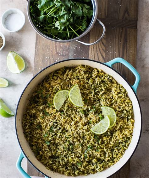 Arroz Verde Mexican Green Rice Punchfork