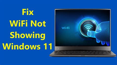 Fix Wifi Not Showing In Settings On Windows Fix Missing Wifi