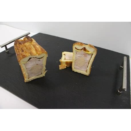 Mini pâté en croûte volaille foie gras environ 300g Marché d Alsace