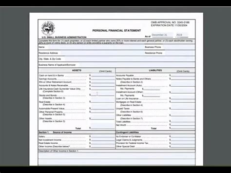 40 Personal Financial Statement Templates And Forms Templatelab Worksheets Library