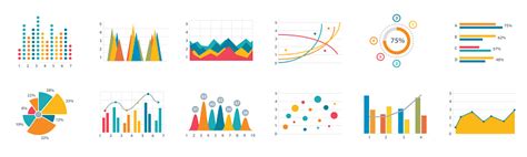 Data Charts Design And Graph Elements Stock Illustration - Download ...