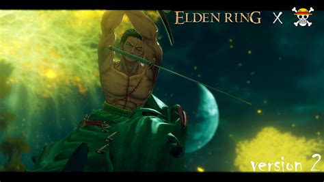 Zoro Jump Force With Physics One Piece At Elden Ring Nexus Mods And