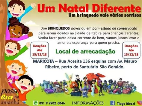 Campanha Arrecada Brinquedos Para Entregar No Natal