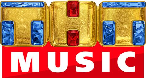 Логотип ТНТ Music / Телевидение / TopLogos.ru