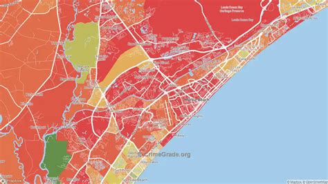 The Safest And Most Dangerous Places In Myrtle Beach Sc Crime Maps