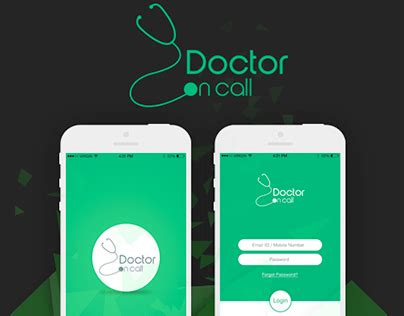 Doctor On Call - Healthcare App | Behance