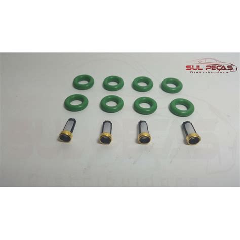 Kit Reparo Do Bico Injetor Sistema Bosch Aneis Filtros Shopee Brasil