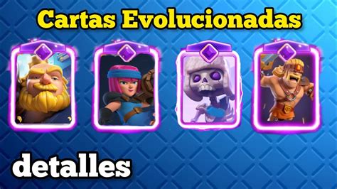 Cartas EvoluciÓnadas Análisis Y Detalles En Clash Royale