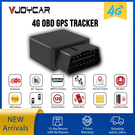 Real G Lte Gps Tracker Car Obd Locator Obdii Diagnostic Tool Dtc