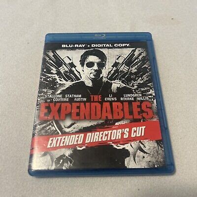 The Expendables Extended Director S Cut Blu Ray Ebay