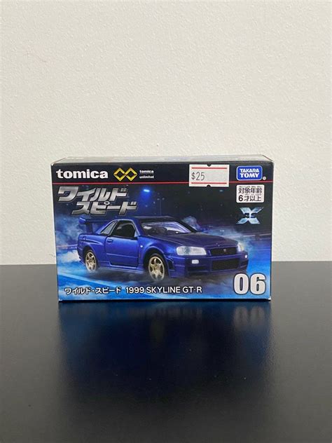 Tomica Premium Unlimited No Nissan Skyline R Gtr Fast And Furious