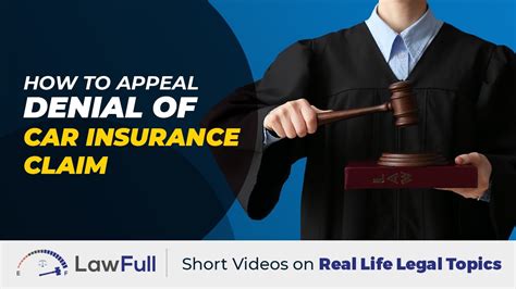 How To Appeal Car Insurance Claim Denial