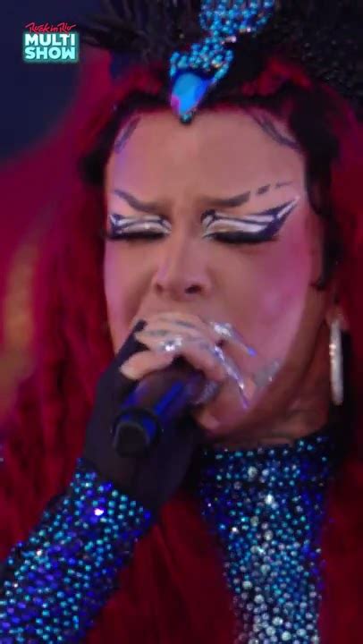 Gloria Groove Canta Tua Voz No Palco Sunset Do Rock In Rio Rock In