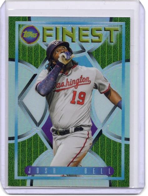 Josh Bell 2022 Topps Finest Flashbacks REFRACTOR Card 94 EBay