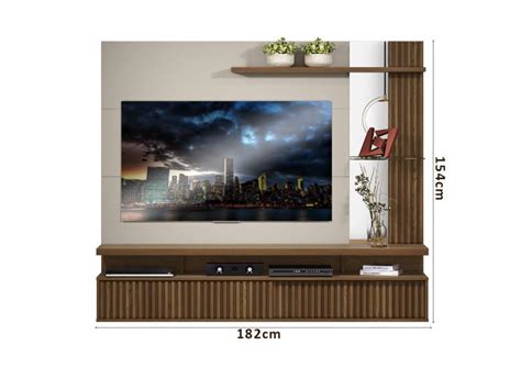 Painel Home Para Tv Maragogi Linea Brasil Freij Off White O