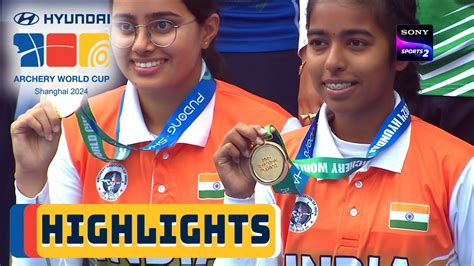 India Wins Gold Compound Women S Team Highlights Hyundai Archery