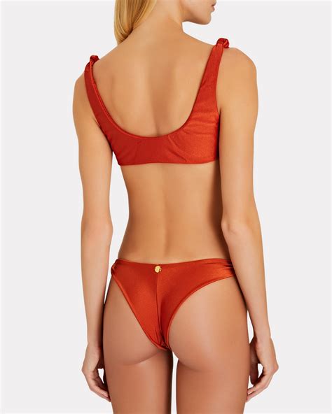 La Sirène Endless Tie Front Bikini Set Intermix®