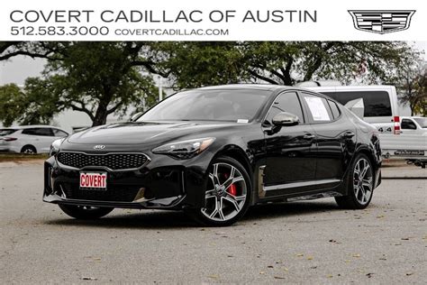 2020 Kia Stinger Gt1 12585 Miles Aurora Black 4d Sedan V6 8-speed Automatic - Used Kia Stinger ...