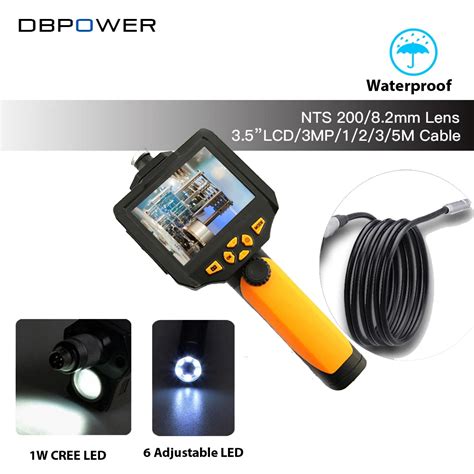 Dbpower Nts Lcd Mp P Hd Borescope Usb Endoscope Mm