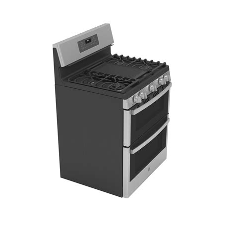 Ge Profile Pgb Ypfs Ge Profile Free Standing Gas Double Oven