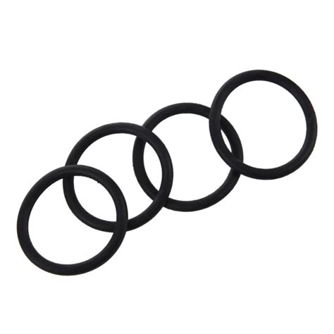 Hhtl anel de vedação selo de eixo o ring 20x2mm borracha preto 10