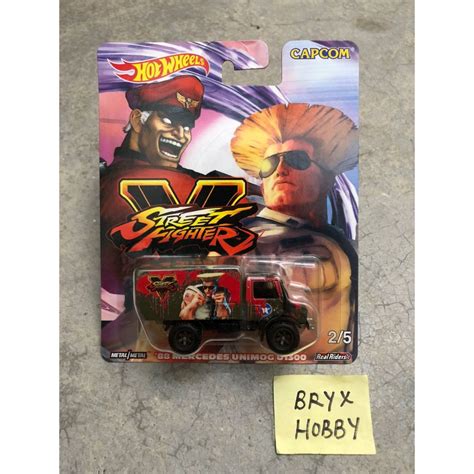 Hot Wheels Pop Culture Street Fighter Mercedes Unimog U Fky Grey Shopee Malaysia