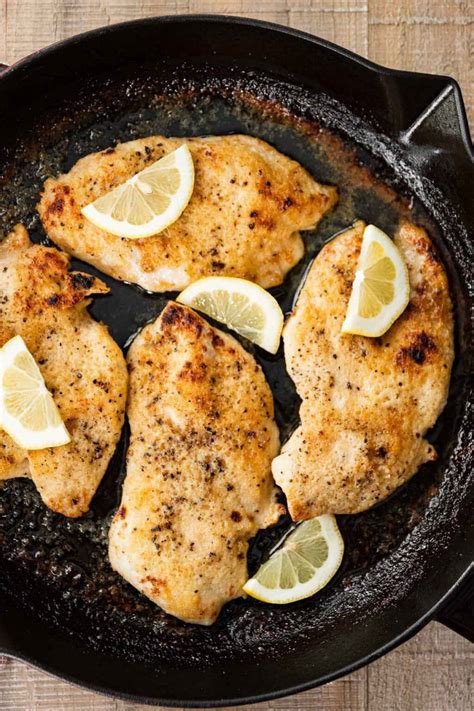 Buttery Lemon Garlic Baked Chicken Recipe Dinner Then Dessert