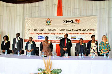 2022 International Human Rights Day Zimbabwe Human Rights Commission