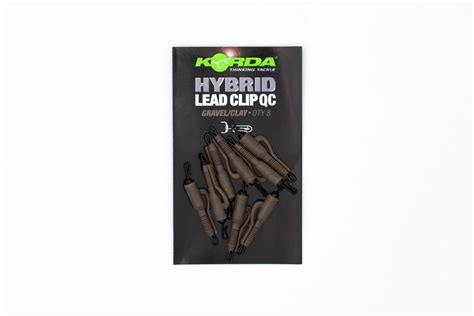 Korda Hybrid Lead Clip Qc Swivel Weed Silt Handcraft Baits