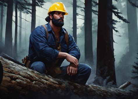 Lexica Close Up Highly Detailed Defiant Dangerous Lumberjacks