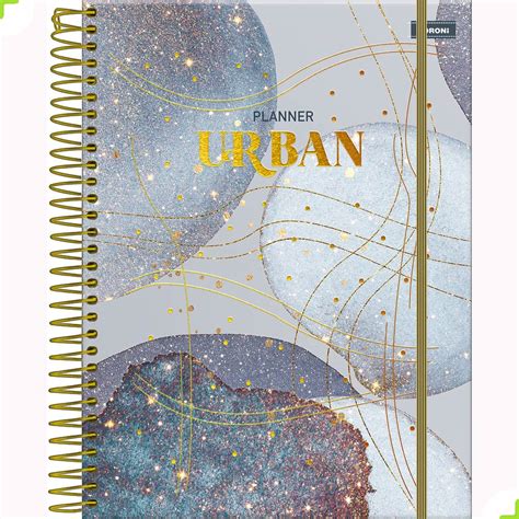 Planner Urban Agenda Permanente Espiral 80 Folhas Argolado Tem Tem