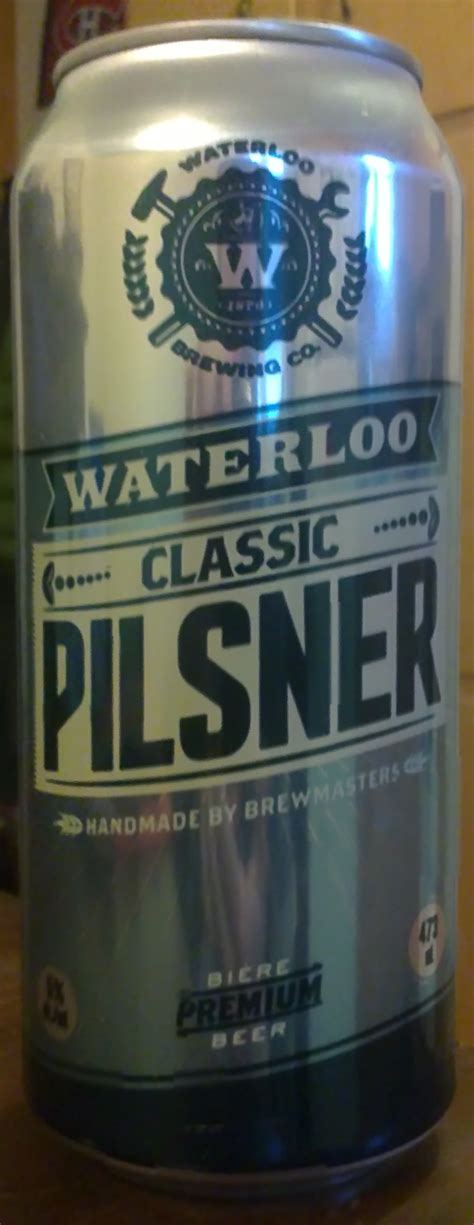 Beer Maven Waterloo Classic Pilsner Brick Brewing Canada Ontario