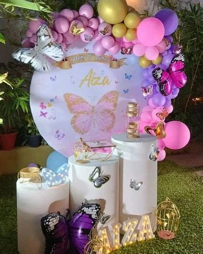 Pastel Butterfly Theme Decoration At Rs 499set In South 24 Parganas