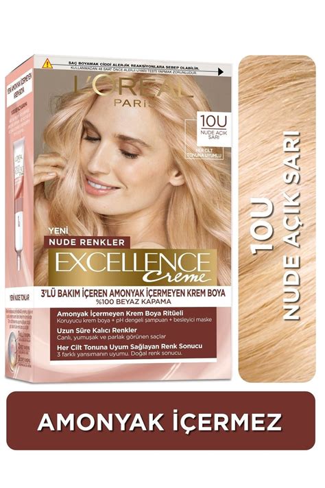 L Oreal Paris Excellence Creme Sa Boyas U Nude A K Sar Fiyat Trendyol