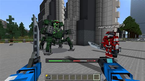 Mech Suit Expansion By Tsunami Studios Minecraft Marketplace Map