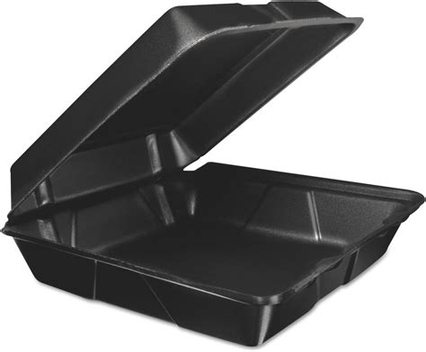 Dart 95htb1r Foam Hinged Lid Container 93w X 3h X 3d