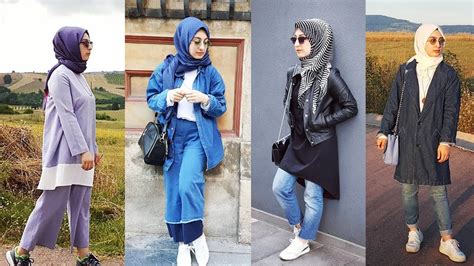 Günlük Ve Şık Tesettür Giyim Modelleri Trendler Hijab Lookbook Youtube